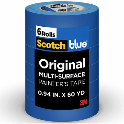 3M ScotchBlue Multi-Surface Painter's Tape, 6 / Pack, MMM209024EP6