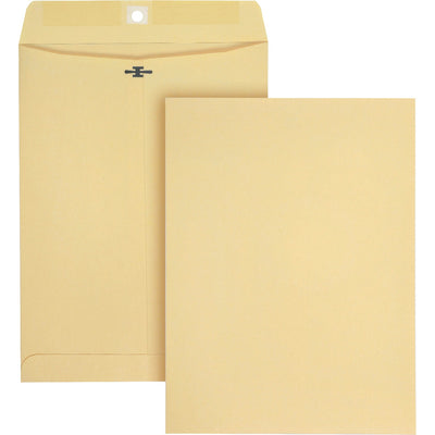 Quality Park 9 x 12 Heavy-duty Clasp Envelopes, 100 / Box, QUA38490