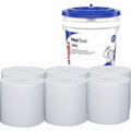 Kimberly-Clark Wypall PowerClean WetTask Wipers for Disinfectants, Sanitizers & Solvents, White, 1 Carton, KCC06211