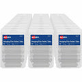 Avery Hanging File Folder Tabs, 1/5 Cut, 20 Total (06727), Matte Clear, 1 Carton, AVE06727