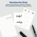 Avery Removable Multi-Use ID Labels on Small Sheets - Handwrite Only, White, 1 Carton, AVE06728