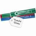 Avery Marking Tags, Strung, 1-3/4" x 1-3/32", 100 Tags (6732), White, 1 Carton, AVE06732
