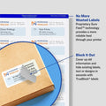 Avery Shipping Labels, Sure Feed, 3-1/3" x 4", 60 White Labels (15264), 1 Carton, AVE15264