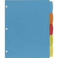 Avery Big Tab Write & Erase Durable Plastic Dividers, Multicolor, 24 / Carton, AVE16129
