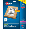 Avery Internet Shipping Labels, 5-1/2" x 8-1/2", 20 Labels (18126), White, 1 Carton, AVE18126