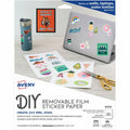 Avery Surface Safe Printable Decal Stickers, White, 5 Pack, AVE61512