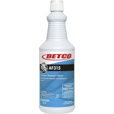 Betco AF315 Disinfectant Cleaner, Turquoise, 12EA/CT — view 1
