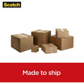 3M Scotch Box Lock Packaging Tape Refill, Clear, 6 / Pack, MMM39506