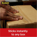3M Scotch Box Lock Packaging Tape Refill, Clear, 6 / Pack, MMM39506
