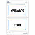 Avery Flexible Name Badge Labels, White, 18 / Carton, AVE05151