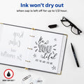 Avery Marks-A-Lot Value Pack Pen-Style Permanent Markers, 200 / Carton, AVE29850
