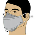3M Daily Face Masks, Gray, 3 / Pack, MMMRFM1003