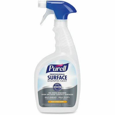 Gojo PURELL Professional Surface Disinfectant, Clear, 6 / Carton, GOJ334206