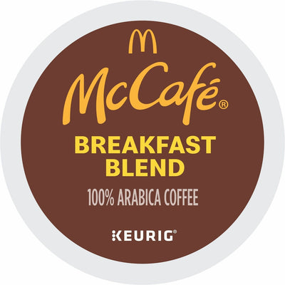 Keurig Dr Pepper . McCaf&eacute; K-Cup Breakfast Blend Coffee, 24 / Box, GMT8041