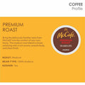 Keurig Dr Pepper . McCaf&eacute; K-Cup Premium Roast Coffee, 24 / Box, GMT8037