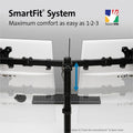 Kensington Computer SmartFit Mounting Arm for Monitor, KMW55409