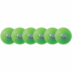 Champion Sports Rhino Skin Low Bounce Dodgeball Set, Neon Green, 6 / Set, CSIRXD6NGSET