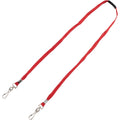 Advantus Face Mask Lanyard, Red, 10 / Pack, AVT76115