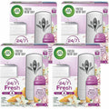 Reckitt Benckiser Air Wick Pure 24/7 Summer Air Spray Kit, Black, 4 / Carton, RAC88410CT