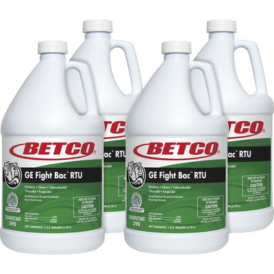 Betco GE Fight Bac RTU Disinfectant, Clear, 4 / Carton — view 1