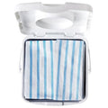 Rubbermaid Commercial HYGEN Microfiber Cloths, Blue, 60 / Carton, RCP2134283
