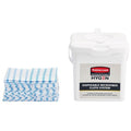 Rubbermaid Commercial HYGEN Microfiber Cloths, Blue, 60 / Carton, RCP2134283