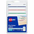 Avery Removable File Folder Labels, Yellow, 1 Carton, AVE05235