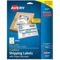 Avery TrueBlock Paper Receipt Shipping Labels, White, 1 Carton, AVE08127
