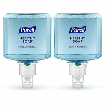 Gojo Industries PURELL ES6 HEALTHY SOAP™ 0.5% BAK Antimicrobial Foam, Clear, 2 / Carton, GOJ648002