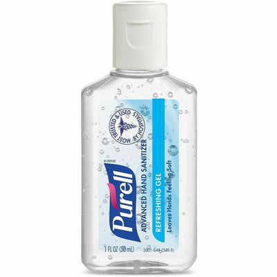 Gojo PURELL Advanced Hand Sanitizer Gel, Clear, 72 / Carton, GOJ390172CMR