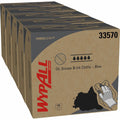 Kimberly-Clark Wypall Oil, Grease & Ink Cloths, White, 1 Carton, KCC33570