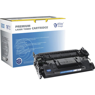 Elite Image Remanufactured Laser Toner Cartridge 26X - Black -, ELI03432
