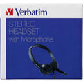 Verbatim America Stereo Headset with Microphone, VER70721