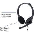 Verbatim America Stereo Headset with Microphone, VER70721
