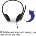 Verbatim America Stereo Headset with Microphone, VER70721