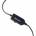Verbatim America Mono Headset with Microphone and In-Line Remote, VER70722