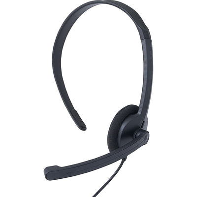 Verbatim America Mono Headset with Microphone and In-Line Remote, VER70722
