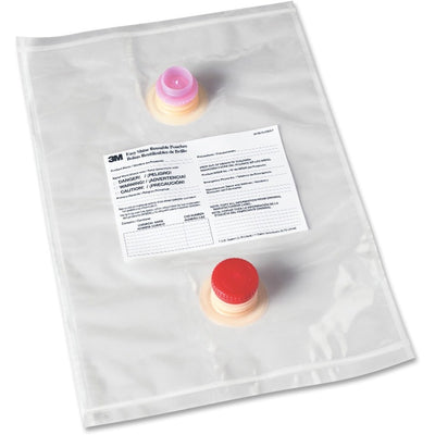 3M Easy Shine Applicator Reusable Pouches, Clear, 5 / Carton, MMM55440