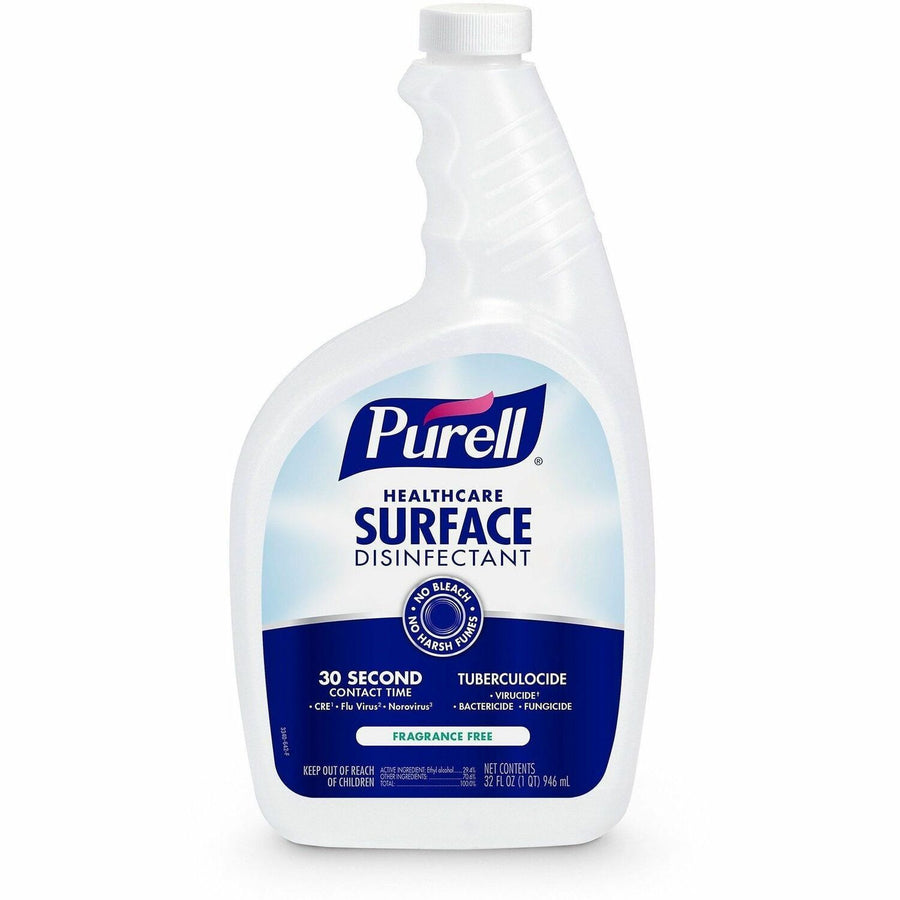 PURELL® Healthcare Surface Disinfectant, Clear, Odor-free, 1 Carton, GOJ334006