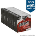 Georgia Pacific Brawny Professional P200 Disposable Cleaning Towels, Brown, 5 / Carton, GPC2905003