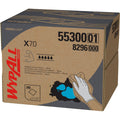 Kimberly-Clark Wypall Power Clean X70 Medium Duty Cloths, White, 1 Carton, KCC55300