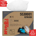 Kimberly-Clark Wypall Power Clean X70 Medium Duty Cloths, White, 1 Carton, KCC55300