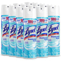 Reckitt Benckiser plc Lysol Crisp Linen Disinfectant Spray, Clear, 12 / Carton, RAC79329CT
