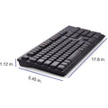 Verbatim America Wireless Keyboard And Mouse, VER70724