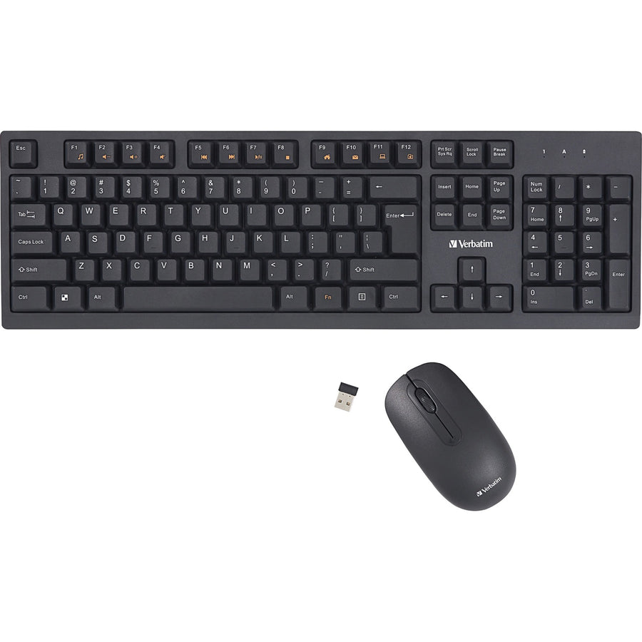 Verbatim Wireless Keyboard And Mouse, VER70724
