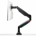 Kensington Computer SmartFit Mounting Arm for Monitor, Curved Screen Display, Flat Panel Display - Black - Landscape/Portrait, KMW59600