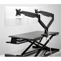 Kensington Computer SmartFit Mounting Arm for Monitor, Flat Panel Display, Curved Screen Display - Black, KMW59601