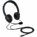 Kensington Computer USB-C Hi-Fi Headphones with Mic, Black, KMW97457