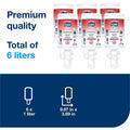 Essity Hygiene and Health AB TORK Hand Sanitizer Foam Refill, Clear, 6 / Carton, TRK400217