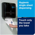 Essity Hygiene and Health AB TORK Tork Matic Hand Towel Roll Dispenser Black H1, 1 Carton, TRK5510282